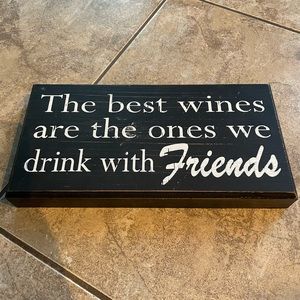 Wood home decor - 12” x 6”